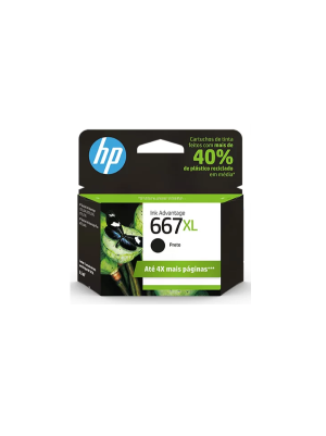 CART.HP667XL PRETO (4X)