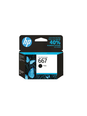 CART.HP667 PRETO