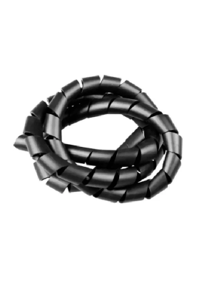 ORGANIZADOR FIO OVERTIME 1MT PRETO