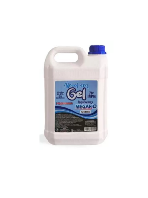ALCOOL GEL HIG 4,4KG MEGA FIO