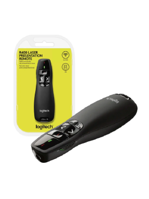 APRESENTADOR MULTIMIDIA LOGITECH R400 WI-FI C/LASER POINTER