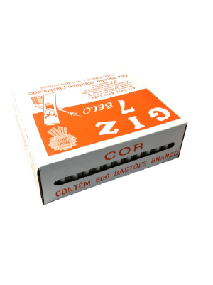 GIZ PLASTIFICADO BRANCO 500UN. -  SETE BELO