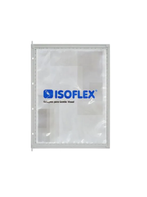 PASTA ISOFLEX A4 RETRATO BRANCA PIA4R-BR