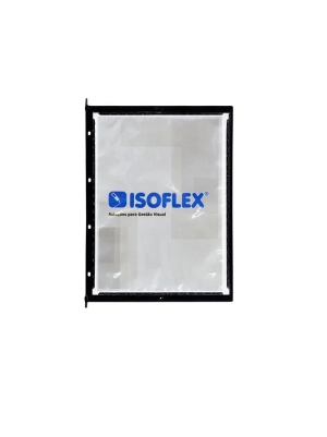 PASTA ISOFLEX A4 RETRATO PRETA PIA4R-PT