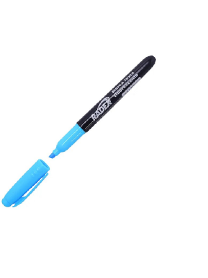 PINCEL MARCA TEXTO NEON AZUL RADEX