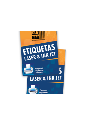 ETIQUETA CLC385 CLAMAR 215,9X279,4 CX.C/100