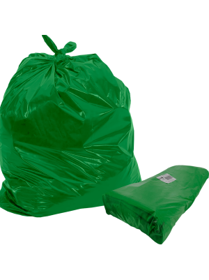 SACO LIXO 200LT 100UN. VERDE