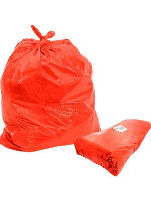 SACO LIXO 200LT 100UN. VERMELHO