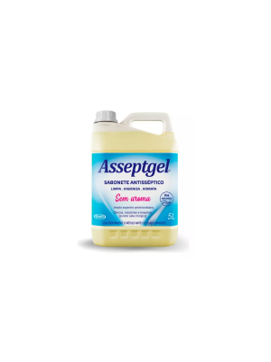 SABONETE LIQUIDO ANTISSÉPTICO ASSEPTGEL SEM ATOMA - 5L - START