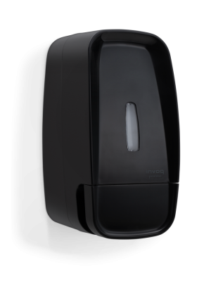 SABONETEIRA INVOQ COMPACTA PRETA COM RESERVATÓRIO - PREMISSE