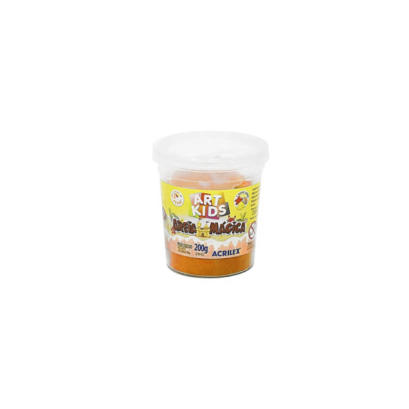 AREIA MÁGICA LARANJA - 200G - ACRILEX
