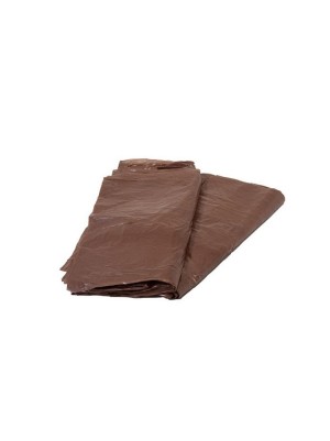 SACO LIXO 100LT MARROM - 100UN