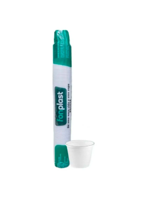COPO DESCARTAVEL BRANCO 50ML - 100UN -  FONPLAST