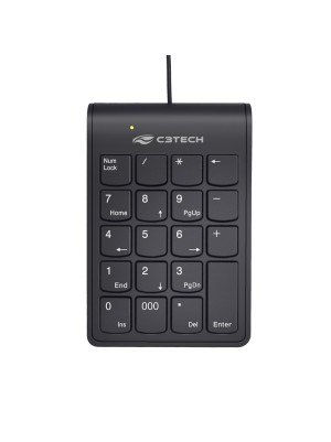 TECLADO NUMERICO USB KN-11BK - C3TECH