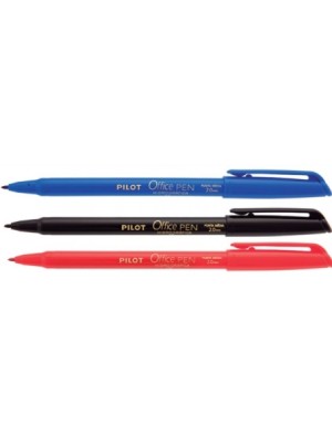 CANETA HIDROGRÁFICA OFFICE PEN MÉDIA PRETA - PILOT