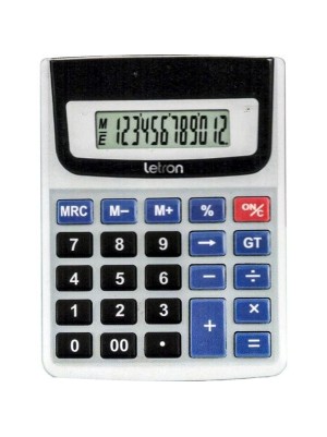 CALC.LETRON MESA 12 DIGITOS 99322