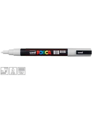 CANETA POSTA PC-1M BRANCA - UNI-BALL