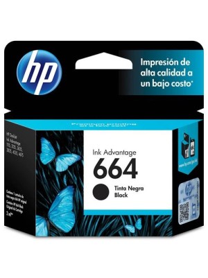 CARTUCHO 664 PRETO - HP