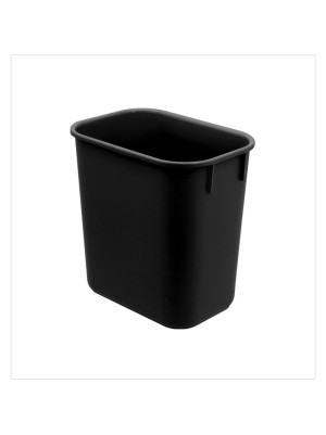 CESTO DE LIXO PRETO - 12L - ACRIMET
