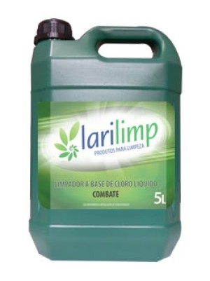 CLORO LÍQUIDO COMBATE - 5L - LARILIMP