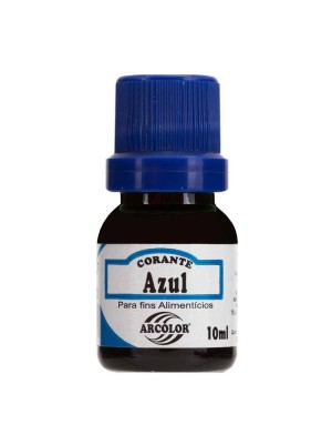 CORANTE LÍQUIDO AZUL - 10ML - ARCOLOR