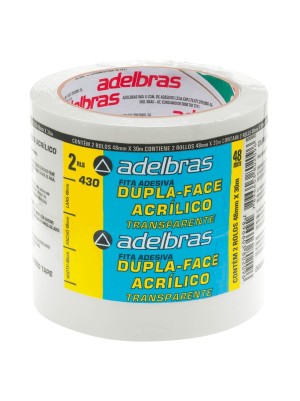 FITA DUPLA FACE - 48x30 - ADELBRAS