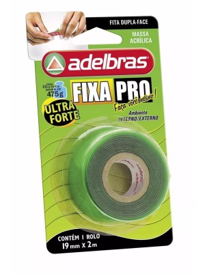 DUPLA FACE VHB 19MM X 2M - ADELBRAS